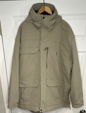 Carhartt Men's Super Dux Rain Defender Parka Jacket 3XL Beige 4-Warmest Rating