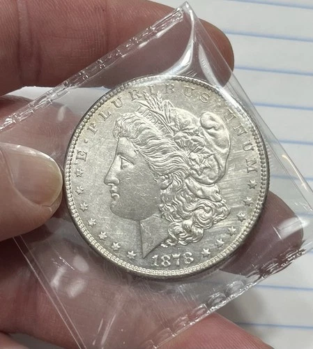 (3) Uncirculated 1878-S 1884-O 1888 Morgan Silver Dollar Coins