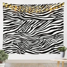 Hot Pink Leopard Tapestry, Animal Print Wall Hanging for Kids Room, 90x60 In