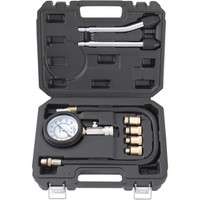 Tecpo Kompressionstester Satz 0-20 Bar Benzin KompressionsprÜFer M10 M12 M14 M18
