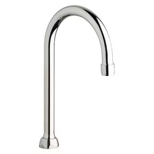 Chicago Faucet Gn2ah8e3jkabcp Spout, Brass, Fits Chicago Faucets