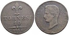 Kingdom of the Two Sicilies (Italian States) - 10 Tornesi 1859 - Francis II