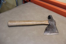 Vintage Dunlap 13" Carpenter's Hatchet Axe Roofing Tool Nail Pull Made in USA