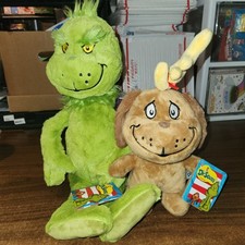 Dr Seuss How The Grinch Stole Christmas 18" Plush Aurora 2022 NEW Max Grinch