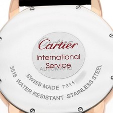 Cartier Ronde Solo XL Steel Rose Gold Mens Watch W6701009 Papers 6