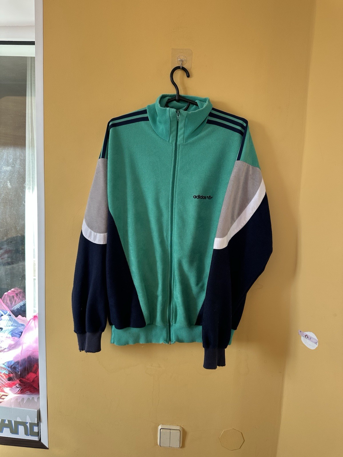 Vintage Adidas Ventex Terinda Track Pants Top Jacket Large Made In France thumbnail 2