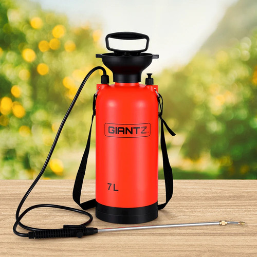 Giantz Weed Sprayer Pressure 7L Shoulder Garden Spray - Picture 1 of 7