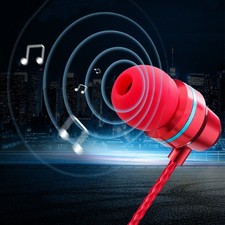 HIFI Bass Wired Earbuds Headset In-Ear Earphone Headphone MIC 3.5MM/Type-C