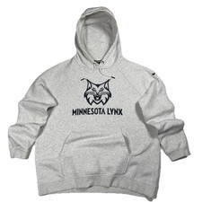 Nike Minnesota Lynx Hoodie Womens XL Gray Hooded Sweatshirt WNBA