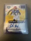 2025 Bowman Best University Football Gold Refractor Jadan Baugh #BOA-JAB