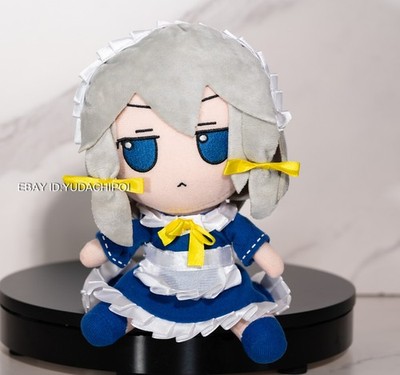 TouHou Project Fumo Izayoi Sakuya Plush Doll Anime Stuffed Toys New 20CM