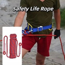 12mm Rock Climbing Rope 10m Safety Life Rope for Fire Escape Car Rescue.