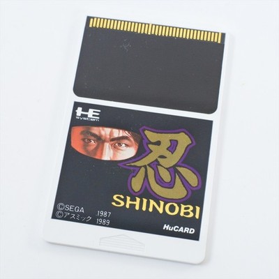 PC Engine Hu SHINOBI Card Only 0476 pe