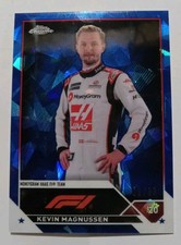 2023 Topps Chrome Sapphire F1 #49 Kevin Magnussen Image Variation IV /99 