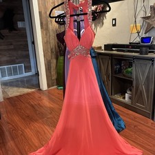 May Queen Couture Dress Size 6 With Beautiful Beading