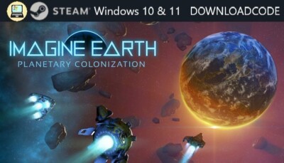 NEU PC Computer Spiel Imagine Earth für Windows 10 11 STEAM Download Code Key