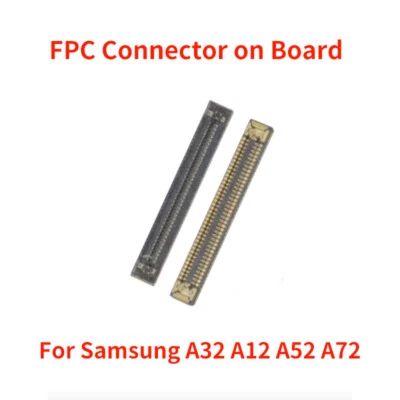 For Samsung A32 A12 A52 A72 LCD Display Screen FPC Connector on Board