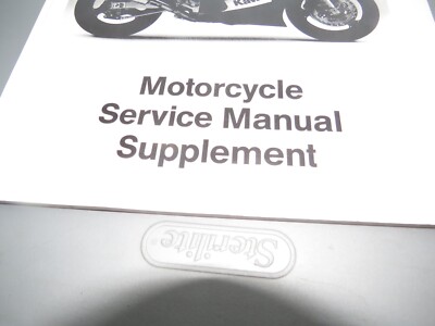 NOS Kawasaki NINJA ZX-7 ZXR 750 Owners Service Manual Supplement