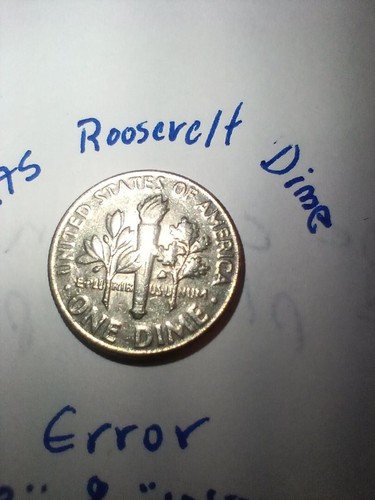 1975 d roosevelt dime ( error IN & WE ) - Picture 2 of 7