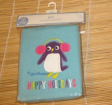 Baby Gap Long Sleeve Pajama Happy Holidays Penguin 4T 4 Years