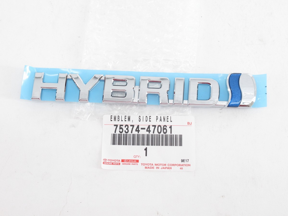 Genuine OEM Toyota 75374-47062 