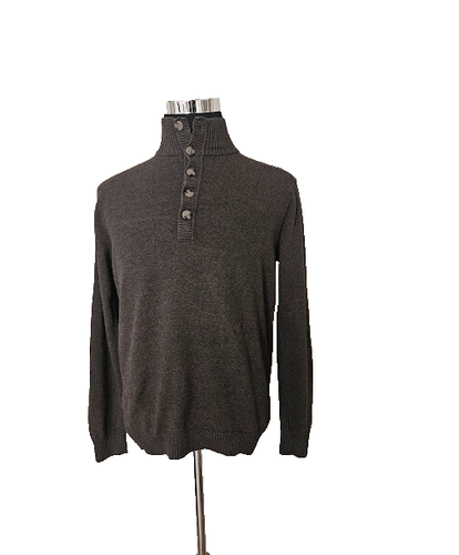 Perry Ellies Luxury Bend Vintage Men’s Brown Sweater Size M - 第 1/10 張圖片