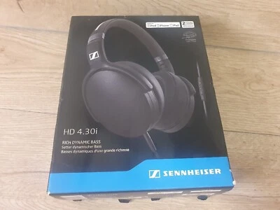 Sennheiser HD 4.30i Around-Ear Closed Back Headphones for iOS - Black