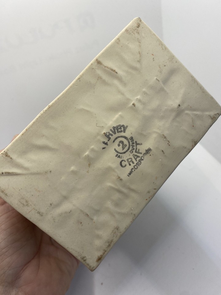 Michael Harvey Vase Craft 2 Brown Paper Bag Sack Ceramic Art Canada