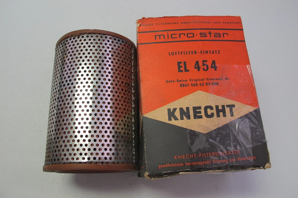 Filtro de aire Knecht EL454 para Porsche 912 1965-1967 Foto 2 de 3