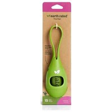 Earth Rated leash Dispenser with 15 Lavender scented bags 2 DISPENSERS