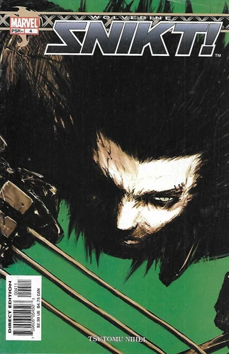Wolverine Comic 4 Snikt Cover A First Print 2003 Tsutomu Nihei Cory Petit Marvel