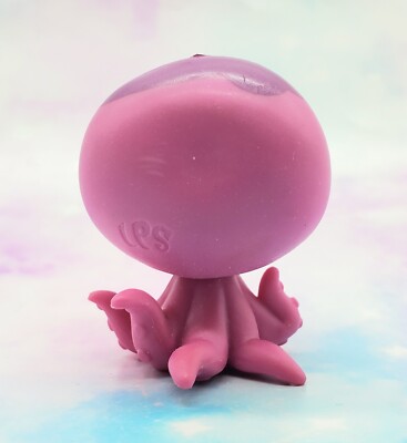 Littlest Pet Shop Authentic # 1-74 Vera Octoppy Purple Octopus