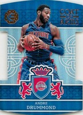ANDRE DRUMMOND 2016-17 Excalibur COAT OF ARMS DIE CUT #37 76ers 