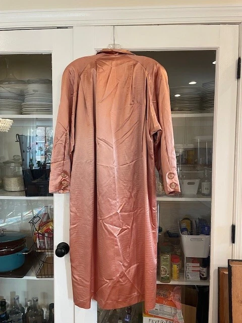 Almohadillas de hombro vintage Vision largas de acetato oro rosa cocodrilo en relieve años 80 Foto 4 de 4