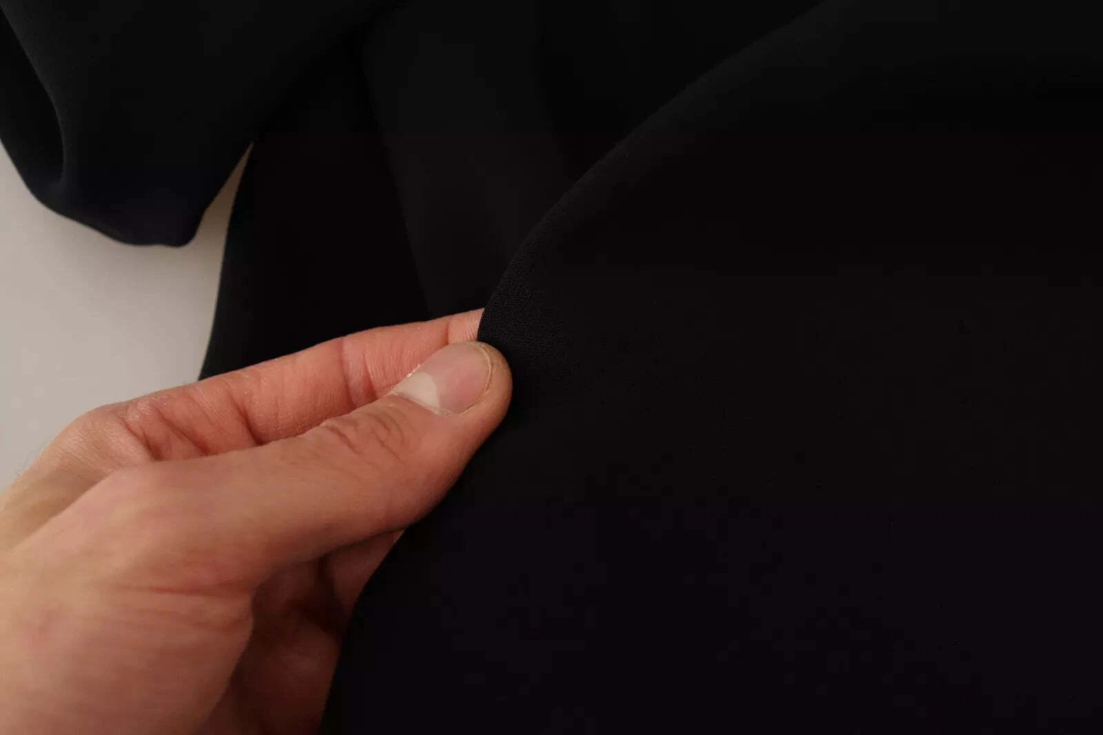 DSQUARED2 Abito da ballo donna nero viscosa massello elasticizzato maniche lunghe IT 40 S