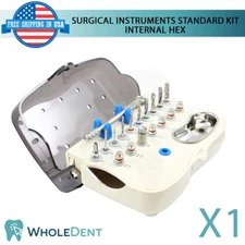 Su rgical Standard Kit Dental Im plant Universal Drill Tools Internal Hex