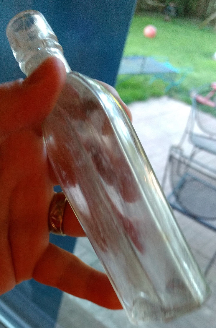 Hexagonal Bottle w/EDBA 21 on the Bottom 6