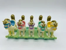 Vintage Tyco Quints Rocking Horses for 5 Dolls