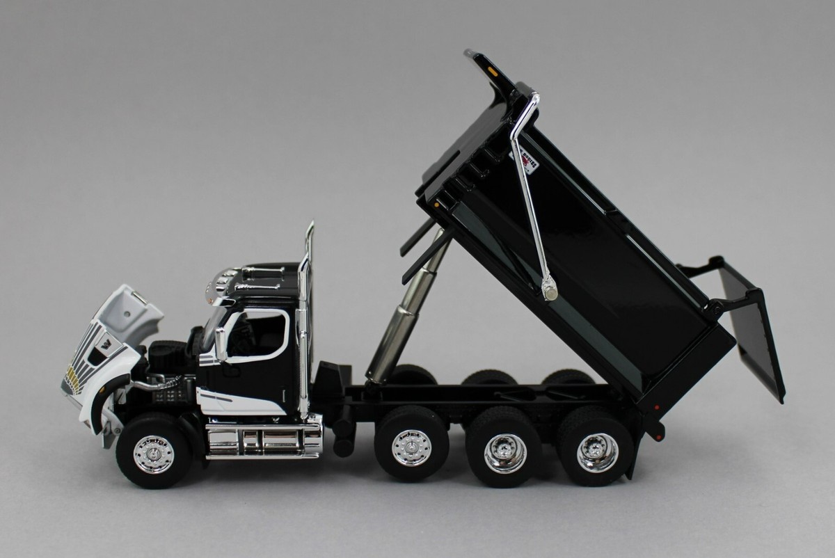 DCP 1:64 *BLACK* Western Star 49x Dump Truck w/Beavertail