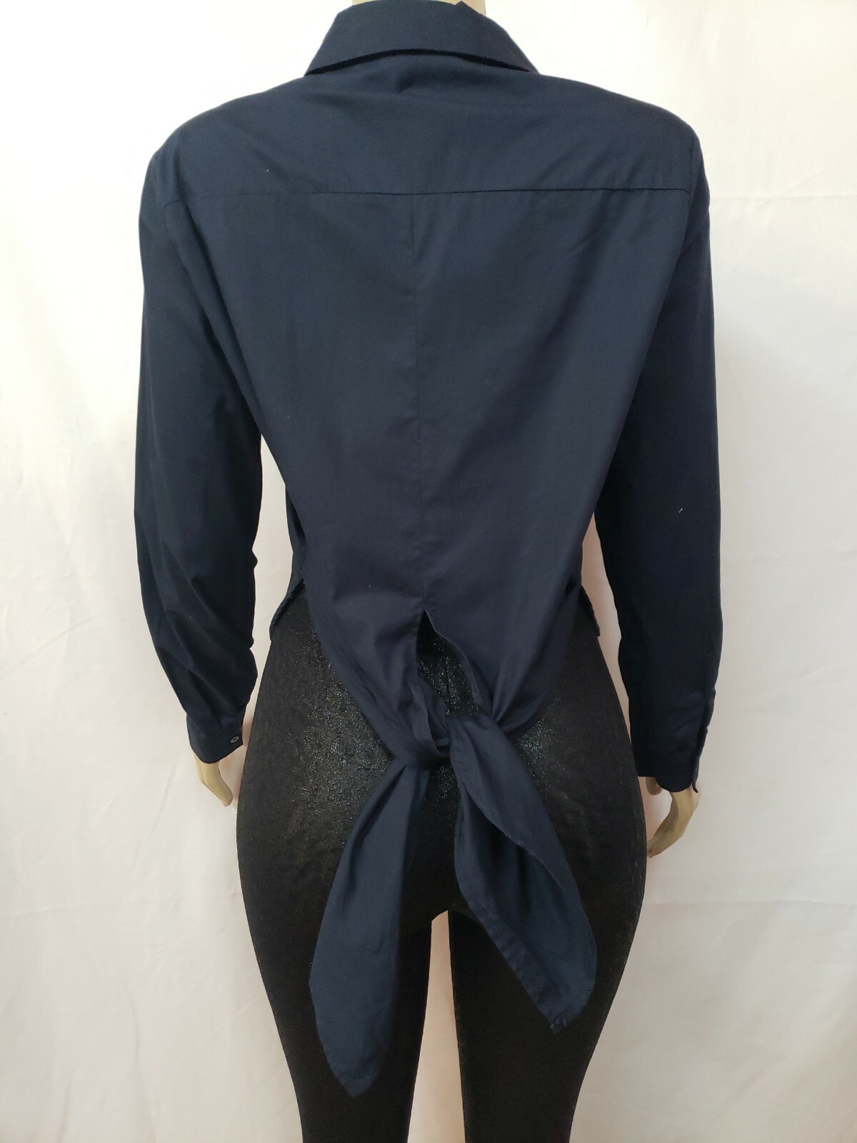 Zara Women's Top Size Medium Basic Collection Nav… - image 1