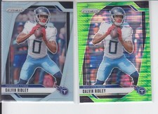 2 - 2024 Prizm CALVIN RIDLEY Silver + Green Pulsar Titans #280