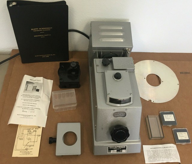 KlettSummerson 21934371940 Photoelectric Colorimeter Modle 9003 eBay