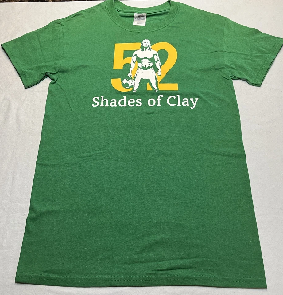 Рубашка GB Packers Clay Matthews (Fifty Two) 52 оттенка глины зеленая Gildan размер S - Изображение 2 из 4