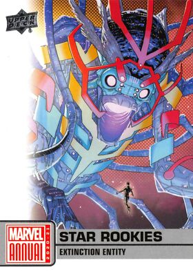 Marvel Annual 2020-21 (UD) STAR ROOKIES Insert Card SR-5 / EXTINCTION ENTITY
