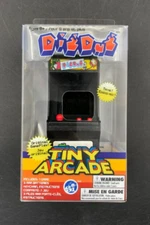 Dig Dug Tiny Arcade World's Smallest Keychain Arcade Game - NEW~~