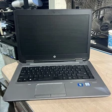 HP PROBOOK 640 G2 INTEL CORE I7-6600U 2.60GHZ 8GB RAM NO HD ;