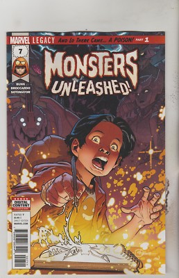MARVEL COMICS MONSTERS UNLEASHED #7 DECEMBER 2017 1ST PRINT NM