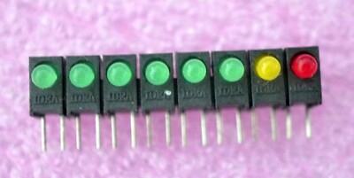 2- 8-Position Through Hole LED  Indicator Array    **Hard to Find**