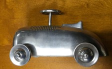 Art Deco Soap Box Aluminum Derby Racing Car
