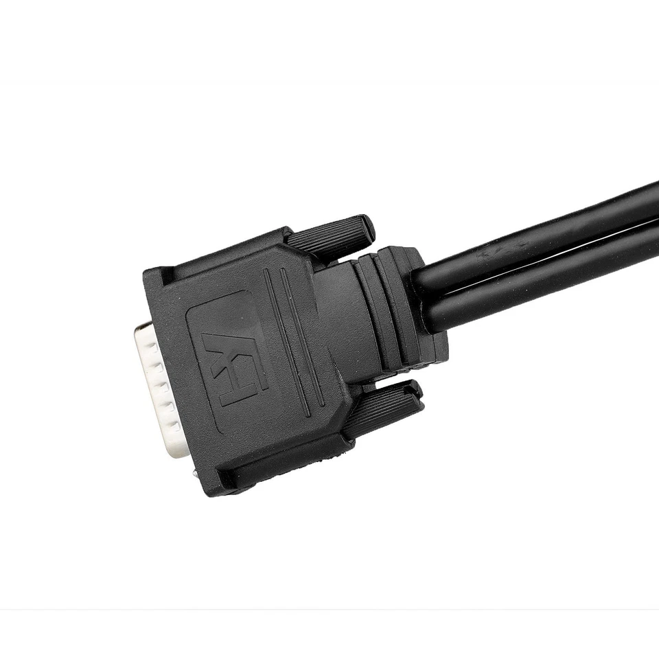 DMS-59 Pin a Dual VGA Femmina Y Sdoppiatore Cavo Computer Scheda Video Porta Adattatore - Immagine 4 di 4